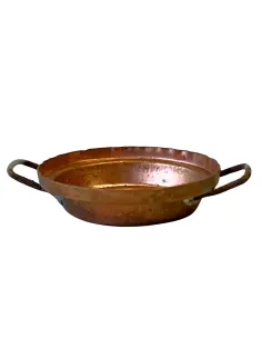Copper pan for 15–20 cm Nativity Figures