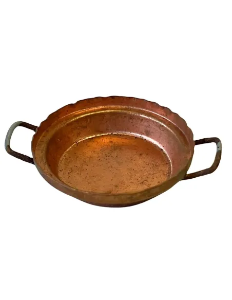 Copper pan for 15–20 cm Nativity Figures