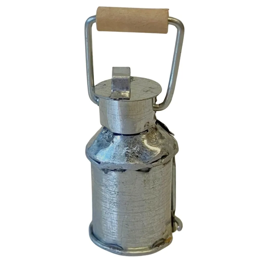Sheet Metal Milk Churn for 10–12 cm Nativity Figures