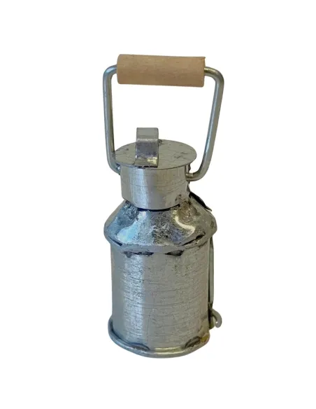 Bricco latte in lamiera per statue da 10-12 cm