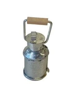 Bidone del latte in lamiera per statue da 10-12 cm 2
