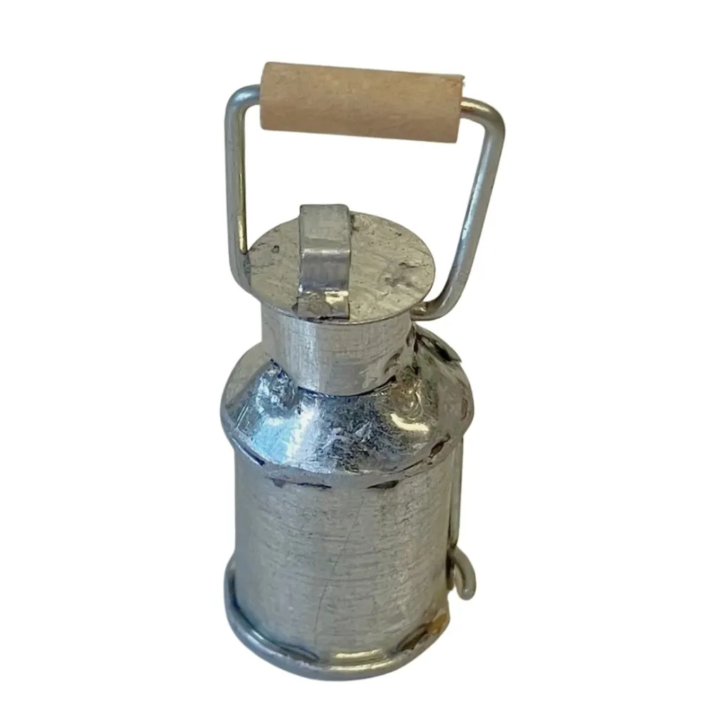 Sheet Metal Milk Churn for 10–12 cm Nativity Figures