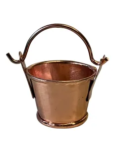 Copper Bucket for 10–12 cm Nativity Figures