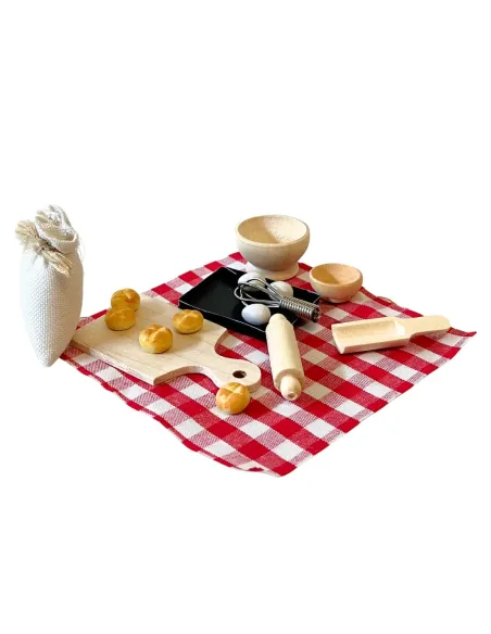 17-Piece Laid Table Set for 12–15 cm Nativity Figures