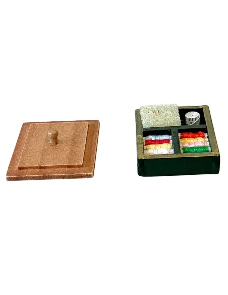 Wooden Sewing Box for 10–12 cm Nativity Figures