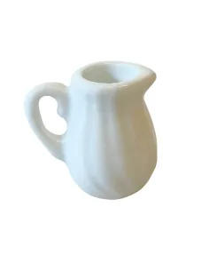 Brocca porcellana bianca per statue da 25-30 cm