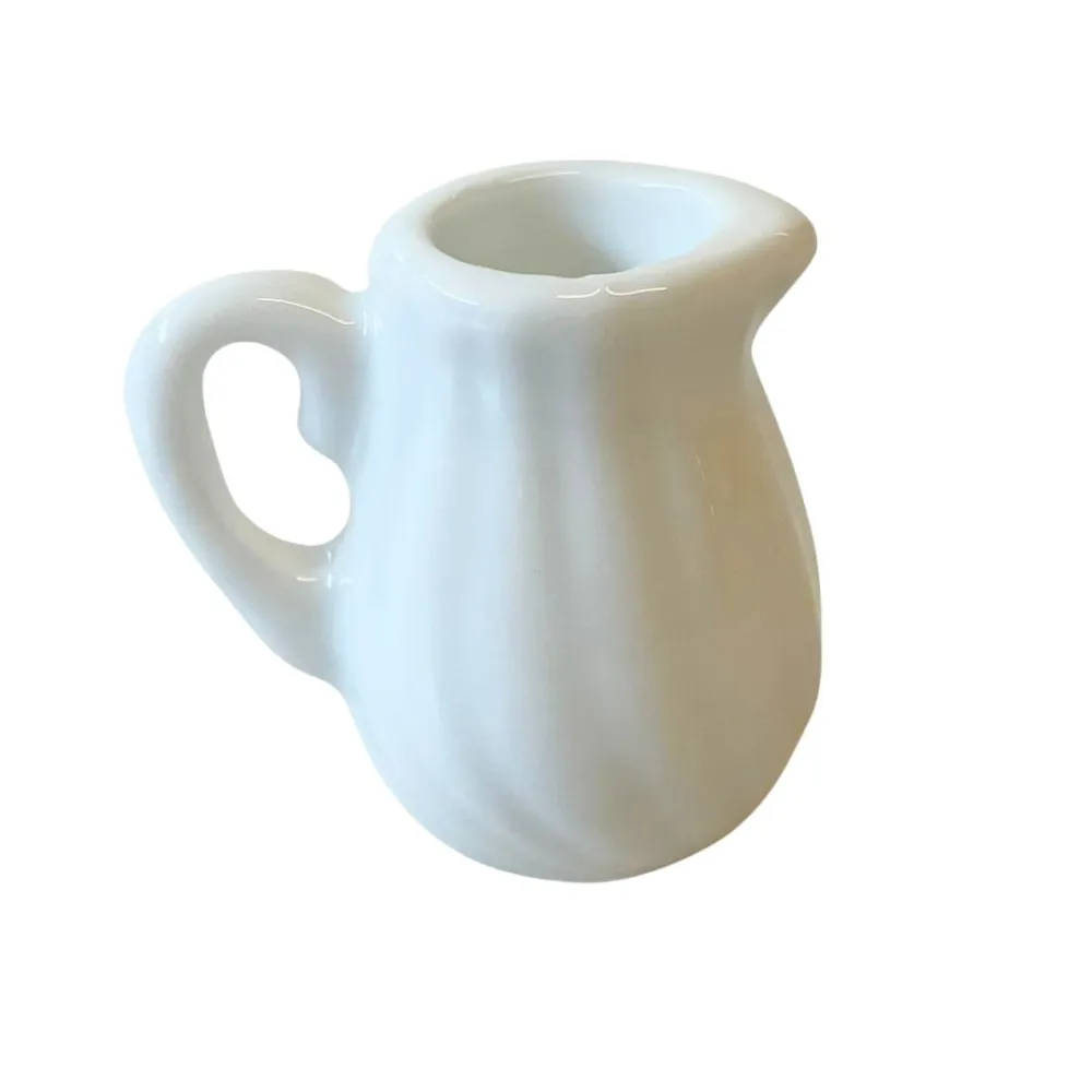White Porcelain Jug for 25–30 cm Nativity Figures