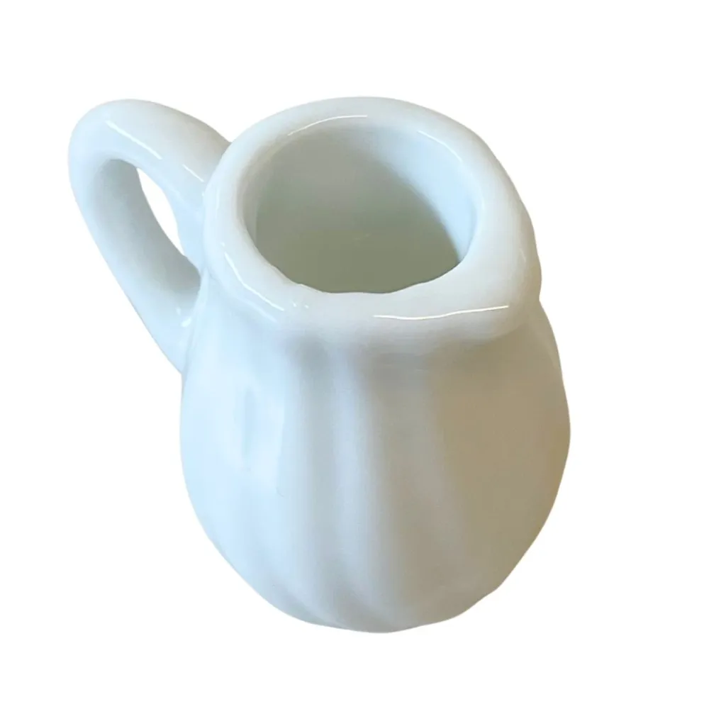 White Porcelain Jug for 25–30 cm Nativity Figures