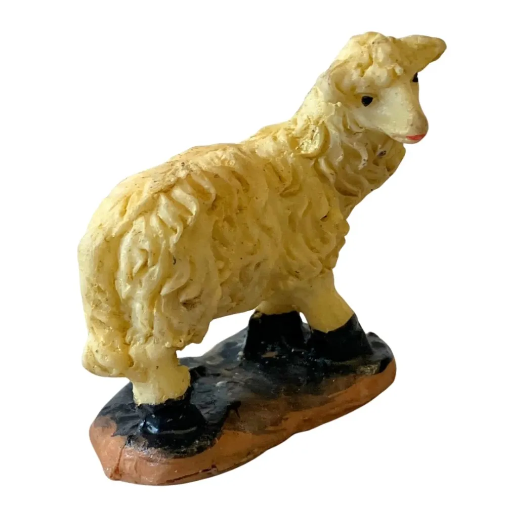 Resin Lamb for 12–15 cm Nativity Figures