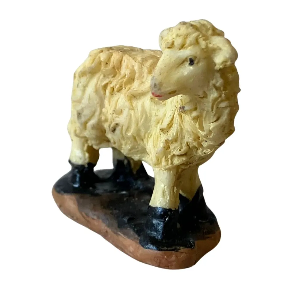 Resin Lamb for 12–15 cm Nativity Figures