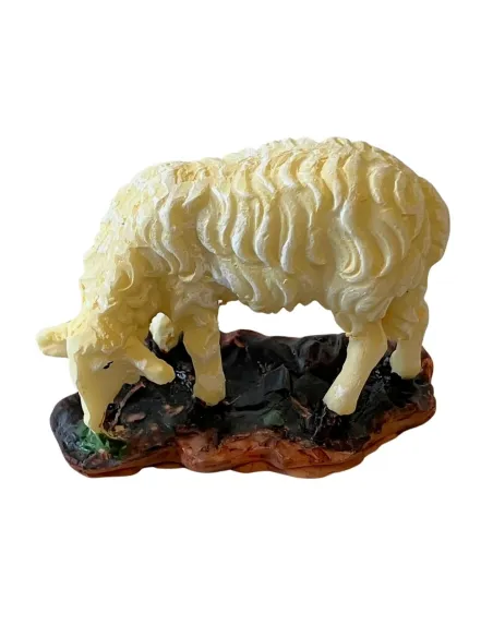 Resin Sheep with Head Lowered for 12–15 cm Nativity Figures