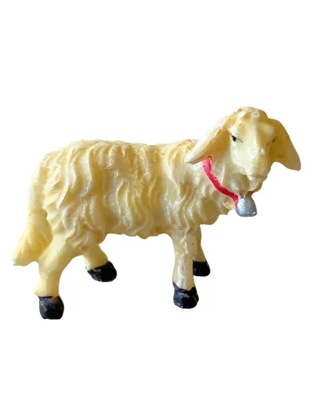 Set 2 pecore e 1 agnello in resina per statue da 12-15 cm