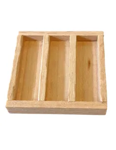 Wooden Box with Thread Spools for 10–12 cm Nativity Figures 2