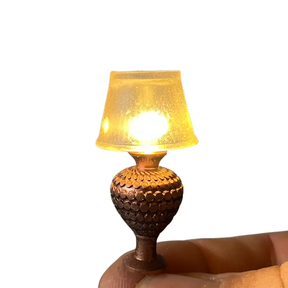Miniature bedside lamp for 25–30 cm Nativity figures