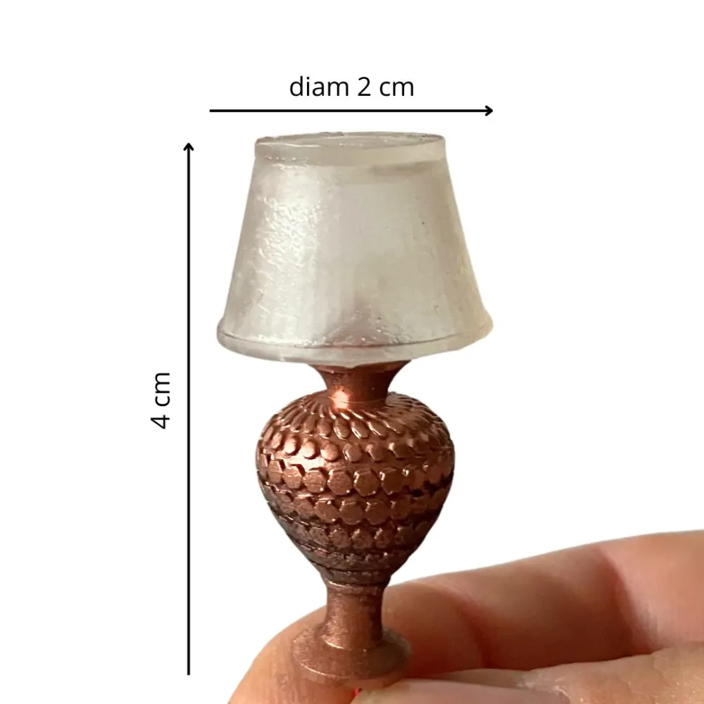 Miniature bedside lamp for 25–30 cm Nativity figures