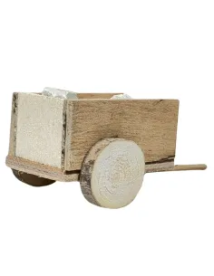 Wooden Cart with Stones for 8 cm Nativity Figures 2