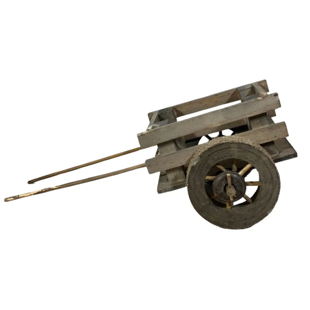 Wooden Cart for 8–10 cm Nativity Figures