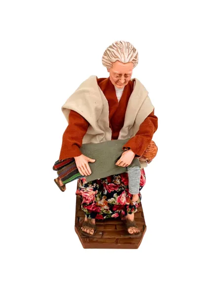 Animated Traditional Grandmother Spanking Her Grandson - 30 cm