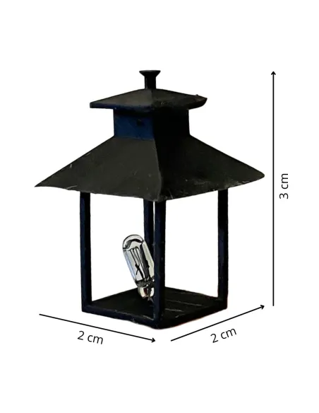 Lanterna da appendere per statue da 15-20 cm