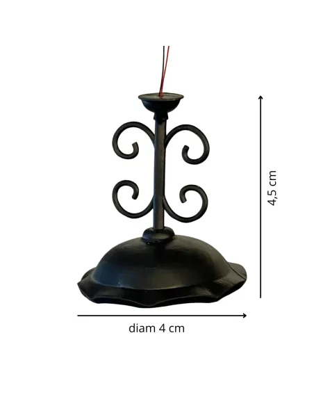 Lampadario stampato in 3D per statue da 25-30 cm