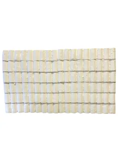 Lastra tetto in gesso colore neutro 46x26,5 cm