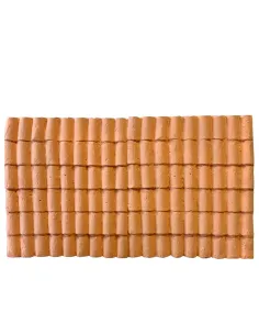 Lastra tetto in gesso colorato 46x26,5 cm