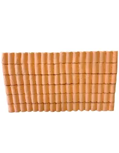 Lastra tetto in gesso colorato 46x26,5 cm 2