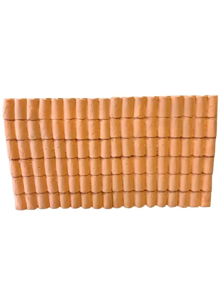 Lastra tetto in gesso colorato 46x26,5 cm