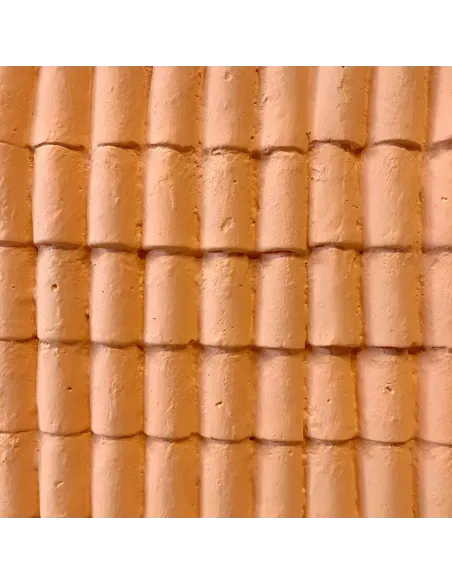 Lastra tetto in gesso colorato 46x26,5 cm