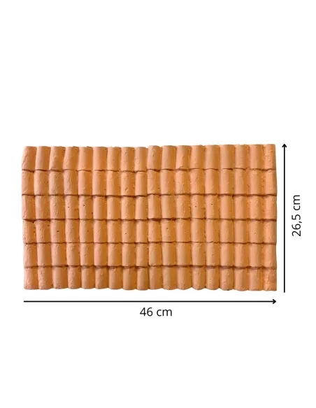 Coloured Plaster Roof Panel – 46×26,5 cm