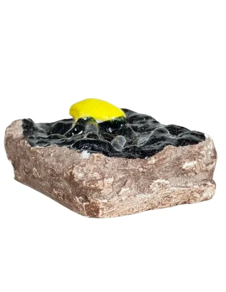 Cassetta in gesso con cozze per statue da 8-10 cm