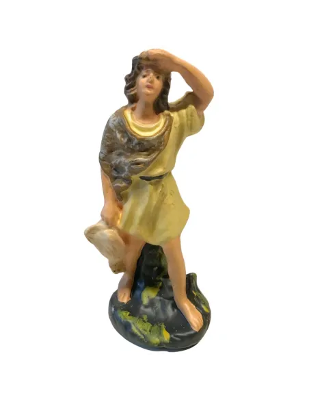 Uomo con oca in mano serie 15 cm