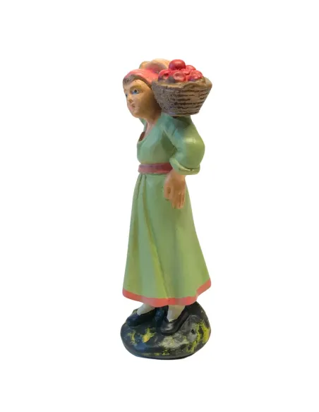 Woman with Basket of Apples, 15 cm Series