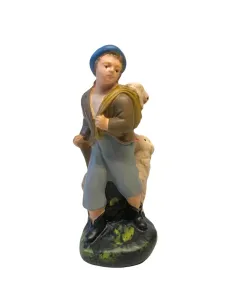 Young Shepherd with Lamb and Sheep, 15 cm Series 2