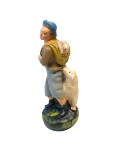 Young Shepherd with Lamb and Sheep, 15 cm Series