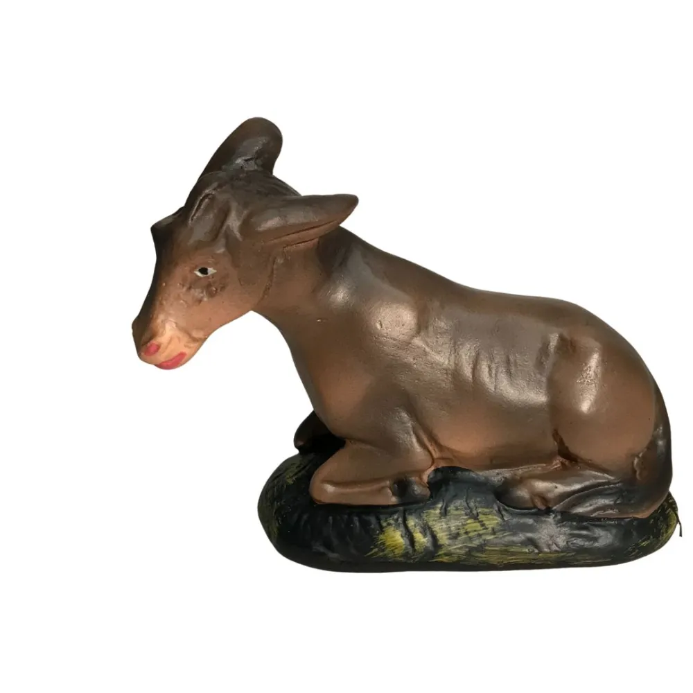 Plaster Donkey for 15 cm Nativity Figures