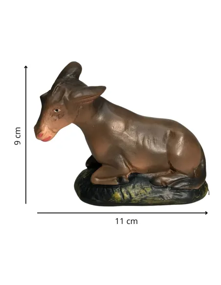 Asino in gesso serie 15 cm