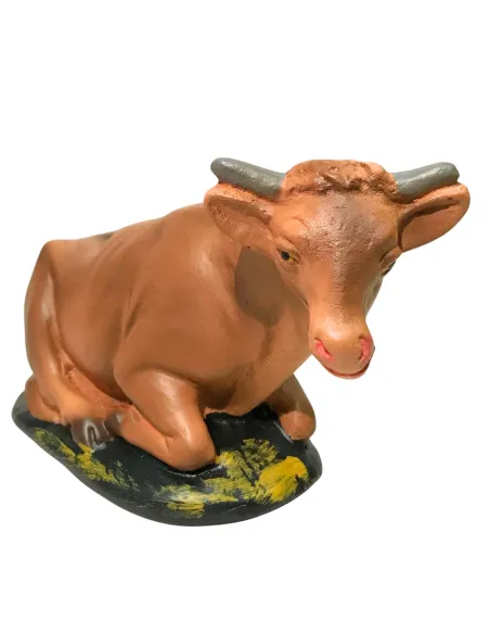 Bue in gesso serie 15 cm