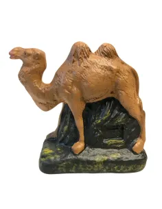 Cammello in piedi in gesso serie 15 cm 2