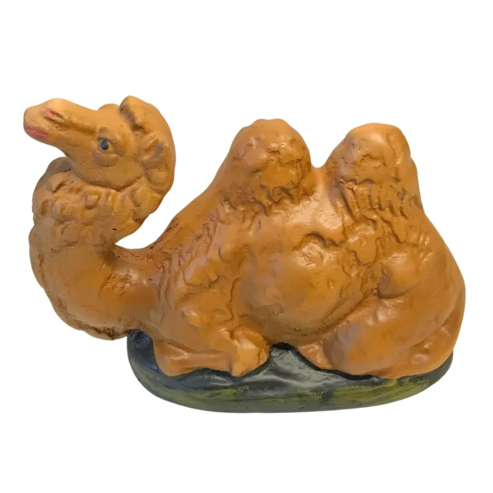 Cammello seduto in gesso serie 15 cm