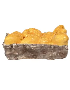 Cesto con pane in gesso per statue da 25-30 cm 2