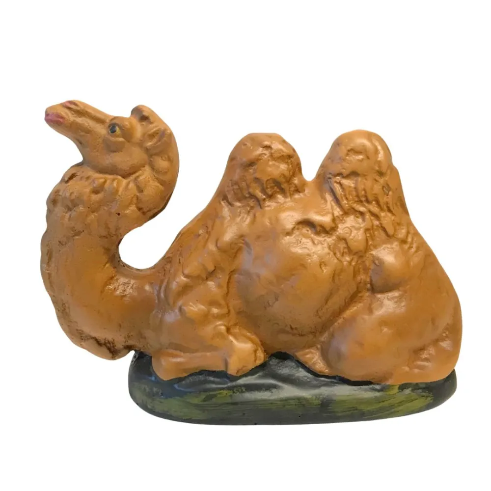 Cammello seduto in gesso serie 15 cm