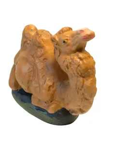 Cammello seduto in gesso serie 15 cm