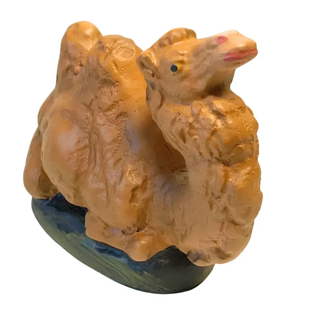 Cammello seduto in gesso serie 15 cm