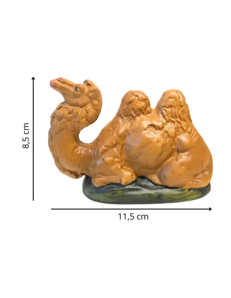 Cammello seduto in gesso serie 15 cm