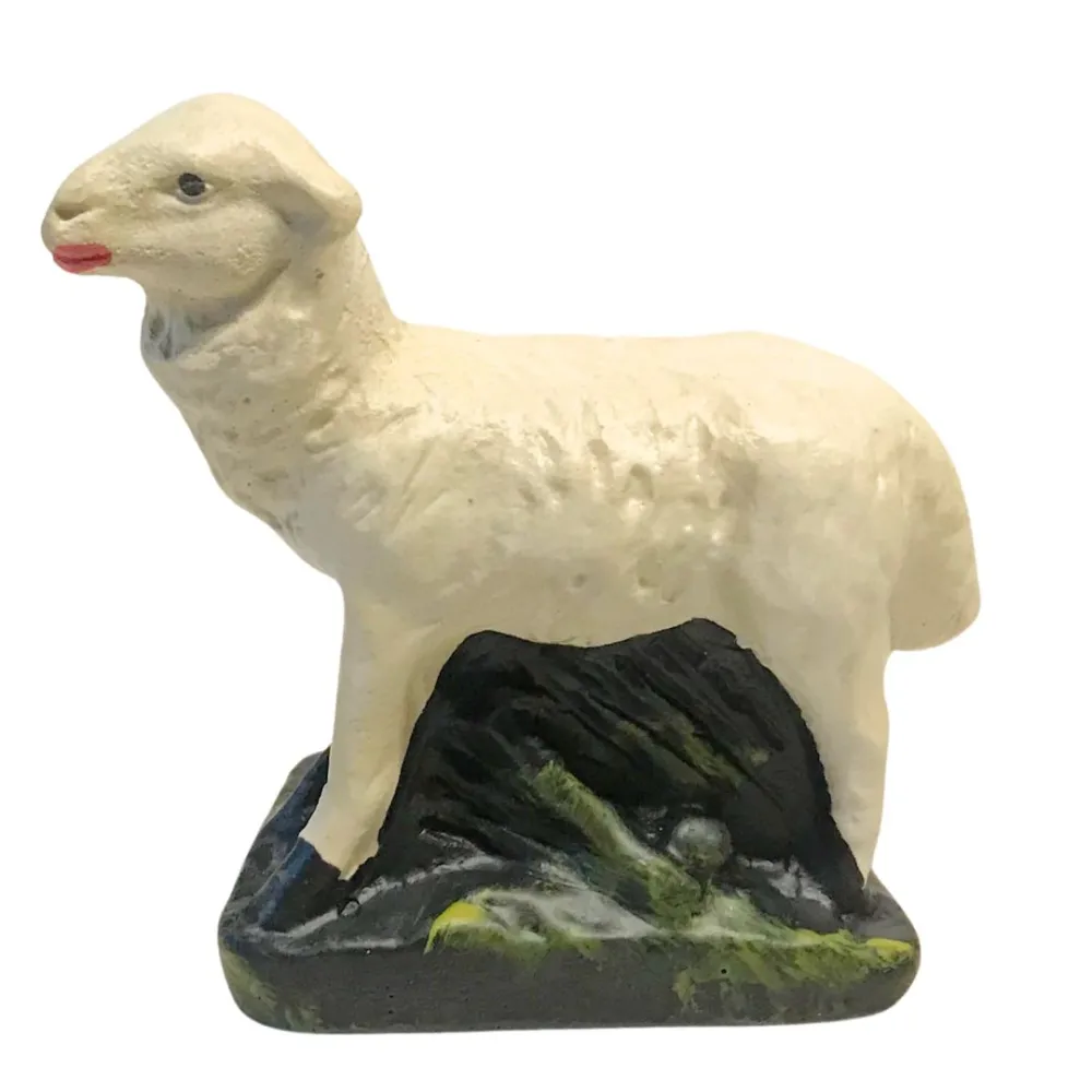 Set of 2 Sheep and 2 Rams for 15 cm Nativity Figures