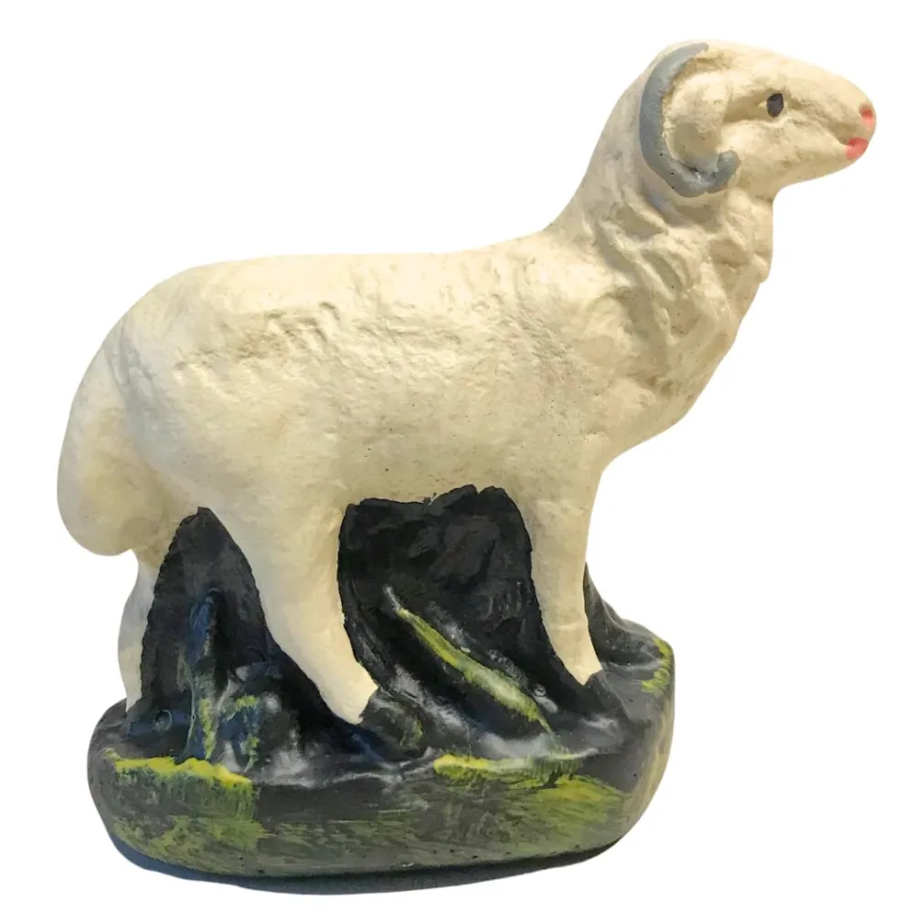 Set of 2 Sheep and 2 Rams for 15 cm Nativity Figures
