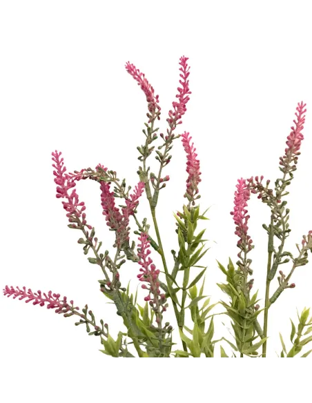 Pink flower branch in PVC