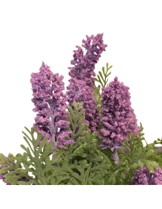 Ramo con fiori viola in pvc 2