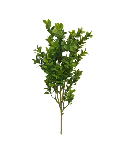 Green PVC branch with small leaves